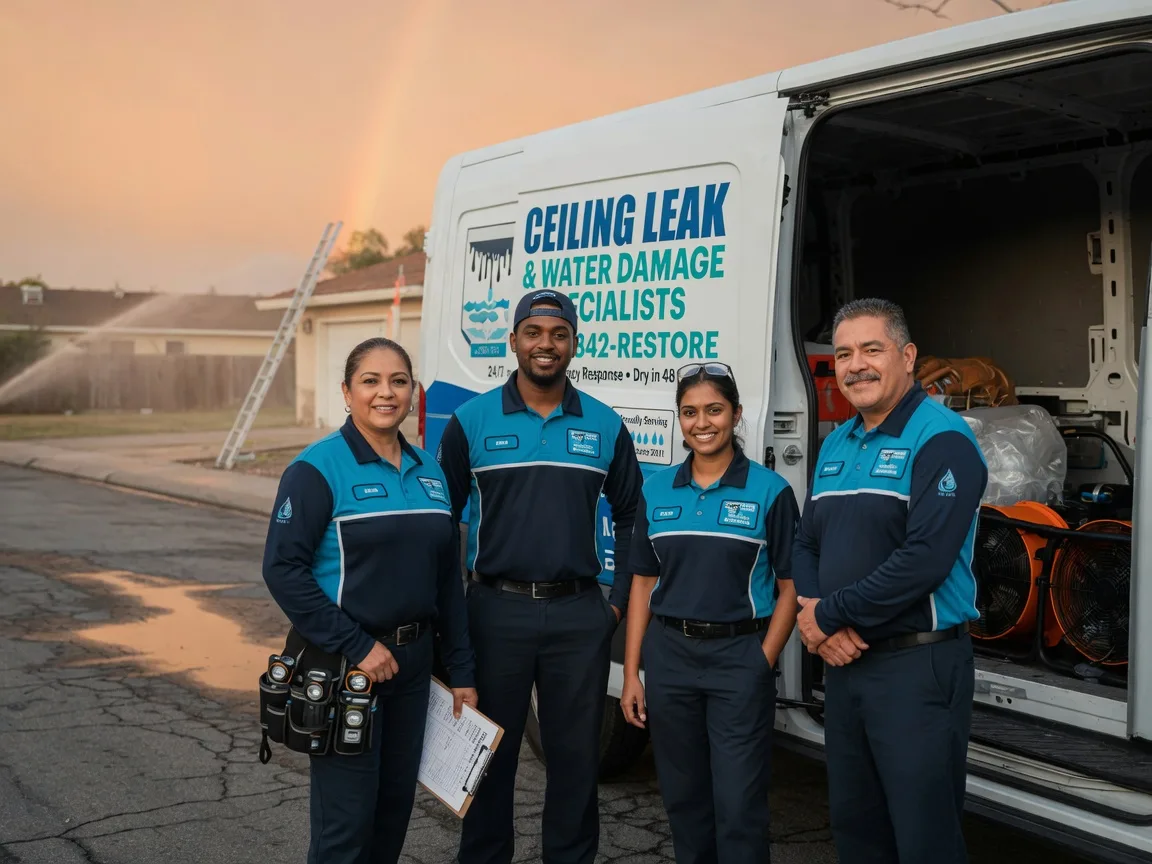 Ceiling Leak Cleanup company in Gibson Island, MD