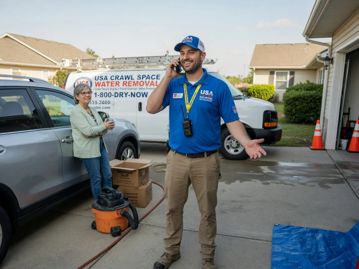 Crawl Space Water Removal Gibson Island, MD FAQs